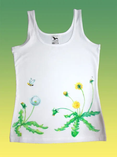 pampelišky na tílku